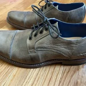 Bed Stu Cap Toe Derby - Men’s 8.5 BED STU, Mens Cobbler Series Black Cap-toe Derby Dress Shoes  main image 3